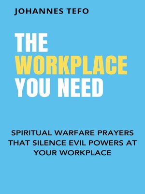 cover image of The Workplace You Need